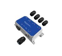 Akfldms EX102G-AC-OT Interruptor POE Exterior de 5 Puertos Gigabit 1000M Extensor POE IP67 A Prueba de Agua 1000M DC 44-57V MAX 65W 30W