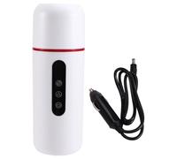 Akfldms Hervidor de Agua Eléctrico Portátil para Viaje, Calentadora de Agua Portátil con Agitador de Inducción Magnética Incorporado