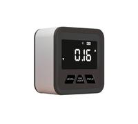 Akfldms Inclinómetro Digital con Medidor de Ángulos y Burbuja Horizontal, Herramienta de Medición de Precisión, Transportador Digital.