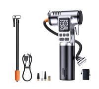 Akfldms Inflador de Neumáticos Multifuncional para Coche, Bomba de Aire Eléctrica, Inyector de Aire Inalámbrico, Compresor de Aire Portátil para Motocicleta y Bicicleta.