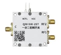 Akfldms Interruptor de 3,5 G, SPDT, Interruptor de Selección Única, Dos Posiciones, Interruptor Electrónico de Microondas de Alto Aislamiento, Interruptor
