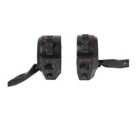 Akfldms Interruptor de Control de Manillar de Motocicleta ATV de 7/8 Pulgadas y 22 mm, Lado Izquierdo y Derecho, Luces de Carretera y Cruce, Luces de, Bocina, Piezas del Interruptor.