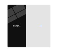 Akfldms Interruptor Inteligente ZigBee App Smart Life con Control de Voz y Pantalla para Productos de Hogar Inteligente.