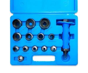 Akfldms Juego de Perforadoras 14 Piezas, Kit de Perforadoras Huecas, Juego Perforadoras de Juntas, Cortador Juntas, Herramientas Punzones de de Espuma 3/16 Pulgadas A 1-3/8 Pulgadas