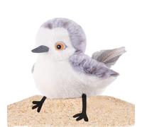 Akfldms Juguete para Gatos con Forma de Pájaro Que Aletea (Sin Volar), Realista, con Sonido de Zarapito, Recargable y Táctil, de 4 Pulgadas.