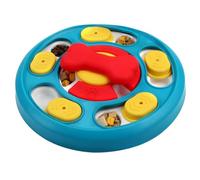 Akfldms Juguetes para Perros, Comedero Lento Interactivo, Aumenta el Coeficiente Intelectual del, Dispensador de Comida, Vajilla Antiasfixia, para Lamer, Suministros para Mascotas