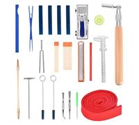 Akfldms Kit de AfinacióN de Piano Profesional de 36 Piezas. Incluye Llave de AfinacióN y Palanca de AfinacióN.