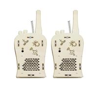 Akfldms Kit de de Modelo de Walkie-Talkie Inalámbrico DIY para Niños, Kit de Herramientas Experimentales de Física, Material Escolar de Aprendizaje para Niños.