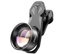 Akfldms Kit de Lente Externa para Teléfono Móvil, Teleconvertidor 2X, Cámara HD para Todos los Teléfonos Inteligentes, Lente de Retrato