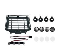 Akfldms Kit de Luces para Portaequipajes de Metal para Coche RC H12Y Serie 1/12, Piezas de Mejora para Tuning, Reparación y Modificación de Coches RC A