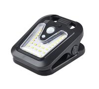 Akfldms Lámpara de Clip Solar, Lámpara de Camping Al Aire Libre, Lámpara de Inducción por Cuerpo Humano para el Hogar, A Prueba de Agua.