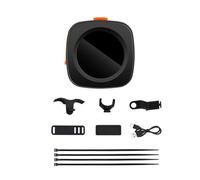 Akfldms Lámpara de Ojo de para Motocicleta, Bicicleta Eléctrica, Luz Trasera, Espejo Retrovisor, Modificación, Control por Aplicación, LED, Atmósfera Dinámica, A