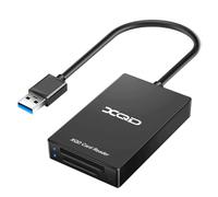 Akfldms Lector de Tarjetas Multifunción Q02 USB A XQD. Lector de Tarjetas USB 3.0. Tarjeta de Memoria M/G. Admite Velocidades de hasta 5 Gbps.