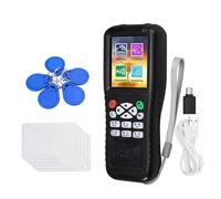 Akfldms Lector y Escritor de Tarjetas Inteligentes RFID NFC X100 + Duplicador de Llaveros y Tarjetas CUID de 5 Unidades, Programador de Tarjetas IC y Copiadora de Claves Cifradas