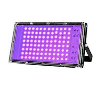 Akfldms LED UV de 100 W y 395 Nm, Lámpara Germicida de Curado para Exteriores, Luz Ultravioleta, Enchufe UE. EU Plug