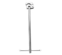 Akfldms Llave para Lavabo con Capacidad Mordaza 3/8 A 1-1/4 Pulgadas, Llave para Tuercas Grifo, Llave para Lavabo, Llave para Grifo para Espacios Reducidos, Color Plateado