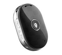 Akfldms Localizador GPS Impermeable para Mascotas, Rastreador WiFi Impermeable para Mascotas, Mini Rastreador para Perros