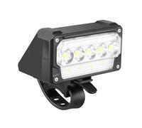 Akfldms Luz Delantera Brillante para Bicicleta, 5 LED, Recargable, para Montaña, Scooter