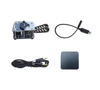 Akfldms Manipulador de Código Morse de Doble, Manipulador CW, Entrenador Manual/Automático con Base Magnética, Cable de Comunicación USB para PC