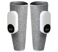 Akfldms Masajeador de Piernas Portátil, Inalámbrico, con Presión de Aire de 360°, para Pantorrillas y Piernas, Dispositivo Ergonómico Eléctrico.