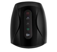 Akfldms Masajeador Eléctrico de Manos con Compresas de y Presión de Aire, Dispositivo de Masaje de Acupuntura para Dedos y Palmas para Aliviar el Dolor, Color Negro.