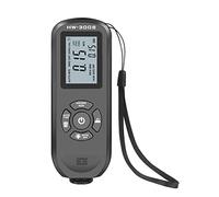 Akfldms Medidor de Espesor de Revestimiento Digital 0.01 Mm / 1Mil Medidor de Espesor Negro con Pantalla Pantalla LCD FuncióN de CalibracióN para AutomóVil B