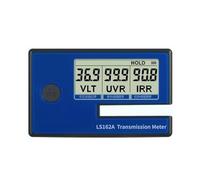 Akfldms Medidor de Tintado de Ventanas, Comprobador de Película Solar, Medidor de Transmisión, Medición de Rechazo IR-UV, Comprobador de Película Tintada para Ventanas de Vehículos LS162A