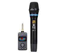 Akfldms Micrófono Inalámbrico M50 con Reverberación Antisilbidos y Bluetooth para Cantar, Entretenimiento en Casa y Karaoke.