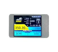 Akfldms Minero de Bitcoin en Solitario 350KH/S Mejorado, para Loterías de Criptomonedas, para Uso Doméstico, con Pantalla Táctil Inteligente de 2,8 Pulgadas.