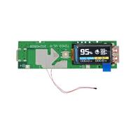 Akfldms Módulo de Carga Rápida de 22,5 W con Pantalla TFT A Color y Pantalla Digital, Placa Base de Alimentación Móvil.