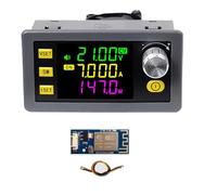 Akfldms Módulo de Carga Solar con Fuente de Alimentación Regulable de CC, Regulador de Voltaje, Elevador/Reductor, WIFI SK150 CNC, Módulo WFPOW de 7 A/150 W