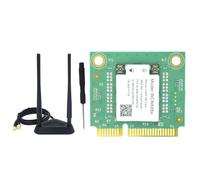 Akfldms Módulo WiFi NFA725 NFA765 WCN685 WIFI6E AX6000 2.4G 5G 6G Bluetooth 5.2 Mini PCIE Tarjeta WiFi Inalámbrica + Antena de Doble Banda