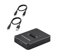 Akfldms Nueva Caja Externa para Portátil Tipo C con Soporte para Disco Duro M.2 de Doble Protocolo NVMe/NGFF para Unidad de Estado Sólido
