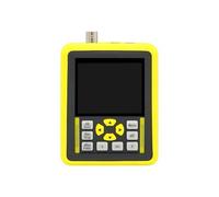Akfldms Osciloscopio Digital Portátil de 120 MHz con Pantalla de 2,4 Pulgadas y Generador de Señales Analógicas de 120 MHz (Compatible con Color Amarillo).