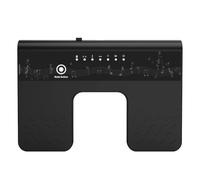 Akfldms Pasapáginas Automático Inalámbrico con Bluetooth y Pedal para Tabletas, Teléfonos, Guitarras, Pianos, Saxofones y Partituras.