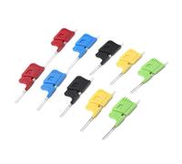 Akfldms Pinza de Prueba de Chip de 10 Piezas, Pinza para Circuito Integrado, Accesorio de Grabado de BIOS, Adaptador de Zócalo PIN SMD, Programador para Analizador Lógico.