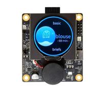 Akfldms Placa de Desarrollo -C3-LCDkit, Placa Base -C3-LCDkit, Pantalla LCD SPI de 1,28 Pulgadas, Función GUI, Prueba y Evaluación.