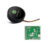 Akfldms Placa de Desarrollo -C3 Pantalla Giratoria LVGL 1,28 Pulgadas 240x240 Interruptor de Botón Pulsador Módulo LCD TFT de Pantalla Inteligente UART, Color Negro