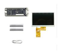 Akfldms Placa de Desarrollo Compatible con para FPGA Nano 9K Gaoyun GW1NR-9 RISC-V RV + Pantalla SPI de 4 Pulgadas + Conector de Pines de 2,54 Mm