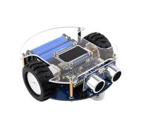 Akfldms Placa de Desarrollo para Robot de Coche Inteligente RP2350-Plus con Módulo de Evitación de Obstáculos, Módulo de Seguimiento y Módulo Bluetooth.