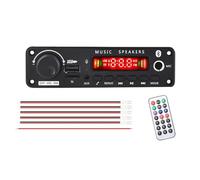 Akfldms Placa Decodificadora 400W Bluetooth MP3 WMA Ape DC8-26V, Reproductor de Audio para Coche Manos, Módulo de Reproductor de Música MP3 DIY.