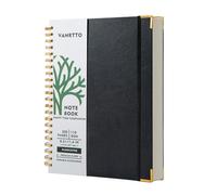 Akfldms Planificador 2024, Planificador Semanal Mensual 2024, 8X12 Pulgadas, Planificador Escolar con Cubierta Suave y Flexible para Oficina Escolar Negro