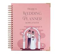 Akfldms Planificador de Bodas para la Novia: Libro y Organizador de PlanificacióN, Carpeta Nupcial con Calendario de Cuenta Regresiva, Regalo del DíA de San ValentíN