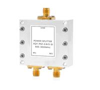 Akfldms -PS2-0.8/3-SI Divisor Alimentado de 2 Vías con Conector SMA de 800-3000 MHz, Combinador de Potencia de 0,8-3 GHz