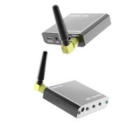 Akfldms Receptor AUX USB Flash Drive Reproducción Sonido HiFi Estéreo Actualización Adaptador Bluetooth para Coche