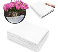 Akfldms Revestimiento para Cesta Colgante Autorriego de 10 X 10 Pulgadas, Alfombrilla Absorbente, 10 Unidades