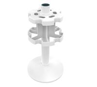 Akfldms Soporte Universal para Pipetas de Laboratorio y Soporte Redondo para Colocar Micropipetas de Laboratorio con Ranuras Antideslizantes.