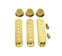Akfldms Tapa de Interruptor de Engranaje para de Guitarra Eléctrica/SQ de Pastillas, Juego de 8 Piezas, Ajuste de Volumen y Tono, Color Dorado