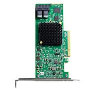 Akfldms Tarjeta Controladora de Bus Host de Perfil Bajo LSI Broadcom SAS 9300-8i de 8 Puertos +SAS PCI-Express 3.0 de 12 GB/S