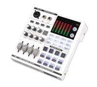 Akfldms Tarjeta de Sonido en SN800, Cambiador de Voz, Mezclador de Audio para Grabación de Transmisiones, Audio Musical KTV, Tarjeta de Sonido en Multifuncional.